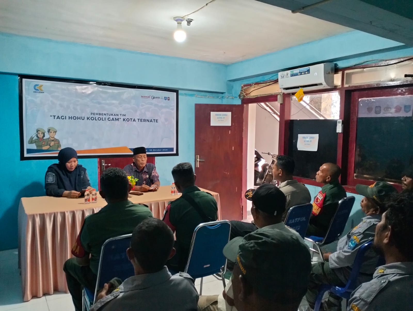 Kasatpol PP Ternate Bentuk Tim Tagi Hohu Kolili Gam dengan Layanan 'To Lapor'